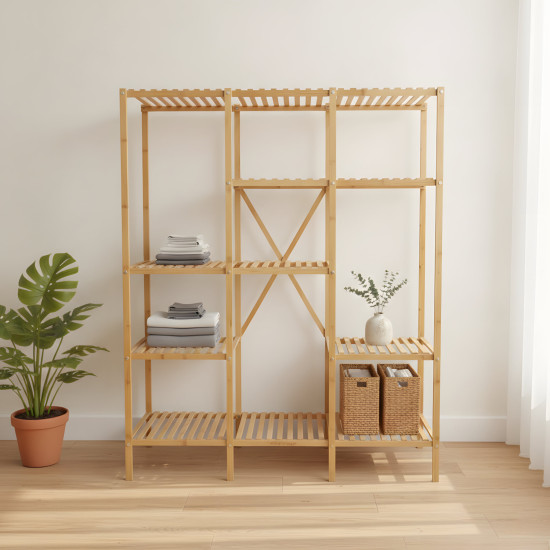 Wooden Storage Shelf